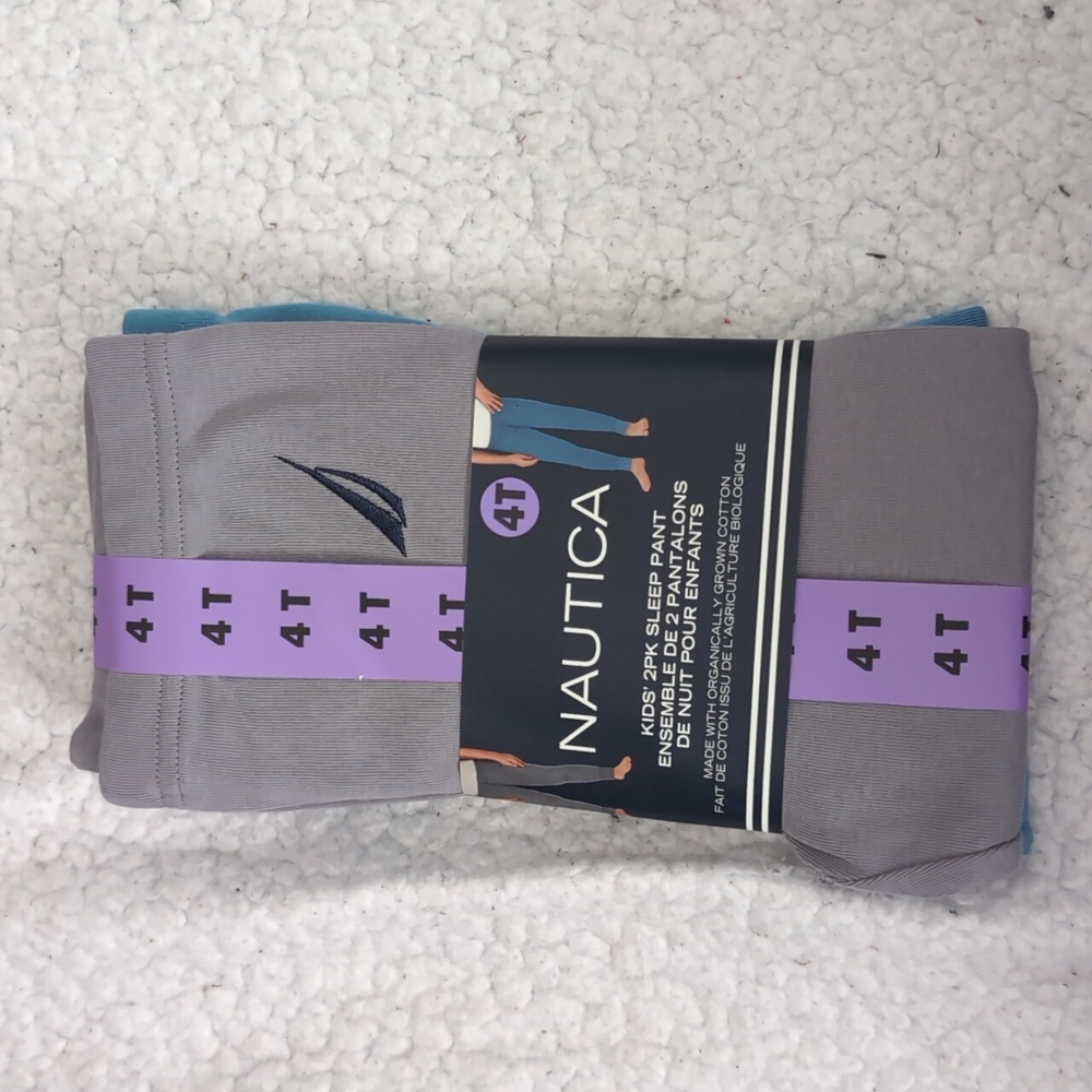 Kids Sz 4T: Nautica 2pk Sleep Pant